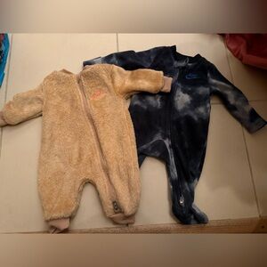2 Nike One Pieces 3 months